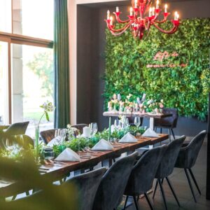 Esküvői dekor stílusok 4 Greenery esküvői dekoráció