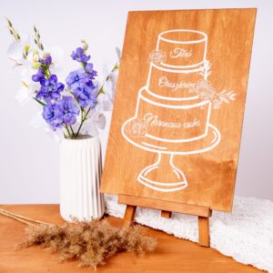 Esküvői tortatábla
