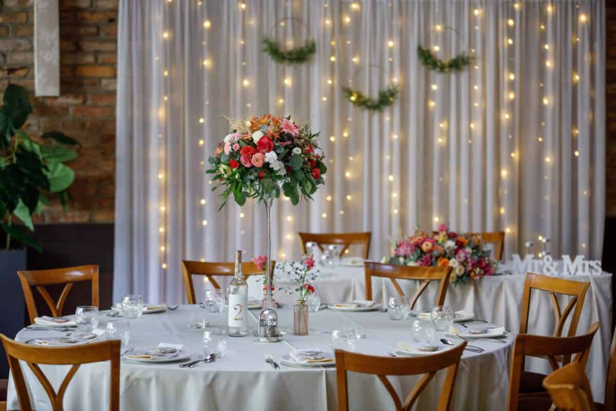 Teljes esküvői dekoráció