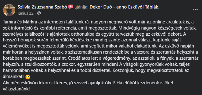 Szilvi velemeny